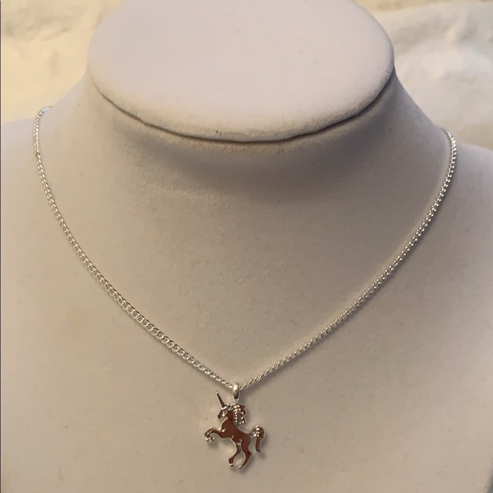 Unicorn Charm Pendant Necklace